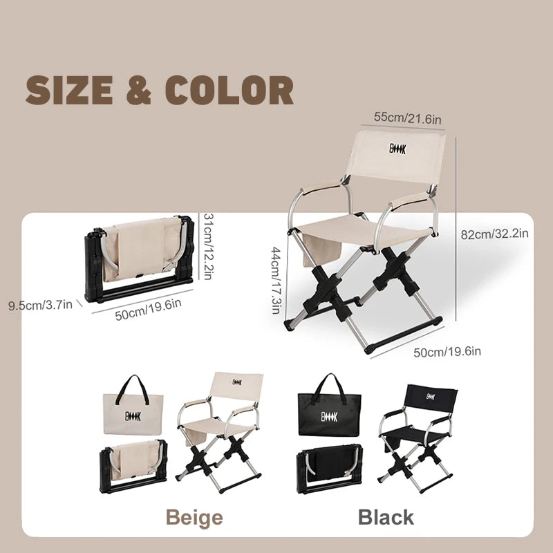 LUNVERRA Foldable Outdoor Camping Chair