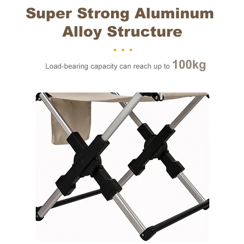 LUNVERRA Foldable Outdoor Camping Chair